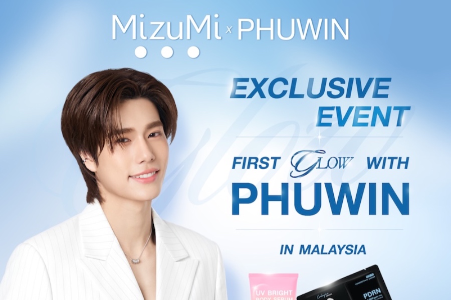 MizuMi First Glow with Phuwin: Thai Star Returns to Malaysia | Sept 6 at Sunway Pyramid