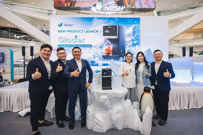 NESH Glacier Makes History as Malaysia’s Smallest Ice-Dispensing Water Filter Machine