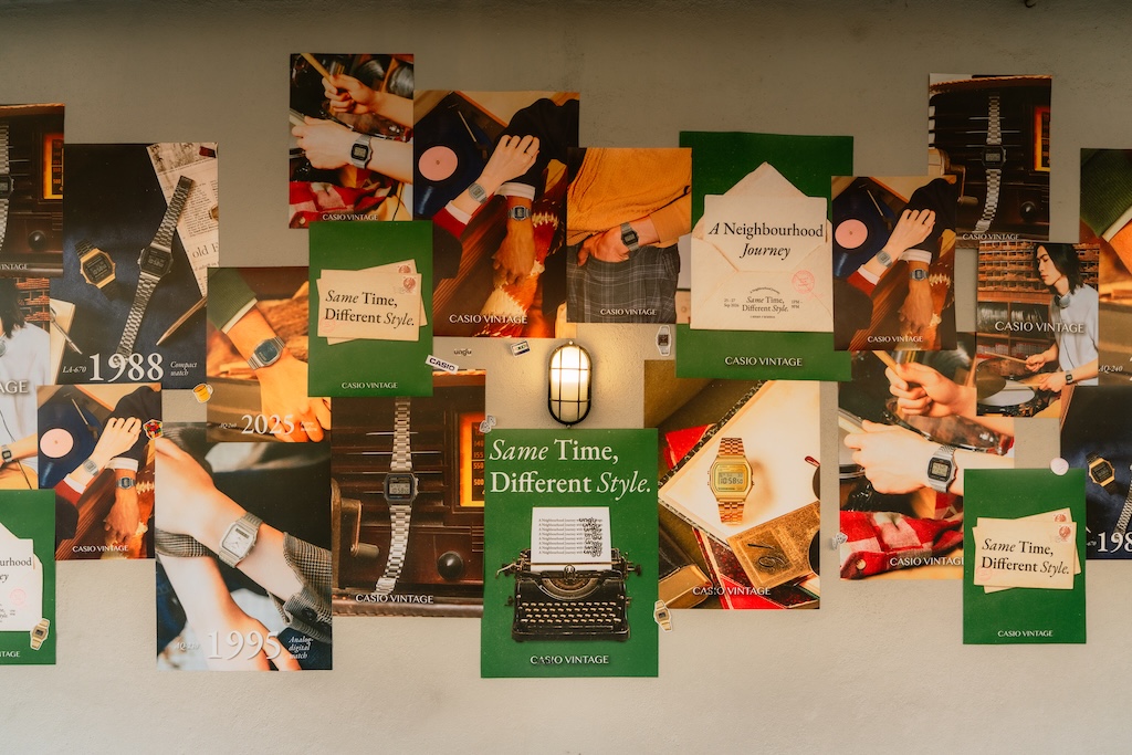 CASIO Vintage Brings Same Time, Different Style to Taman Paramount