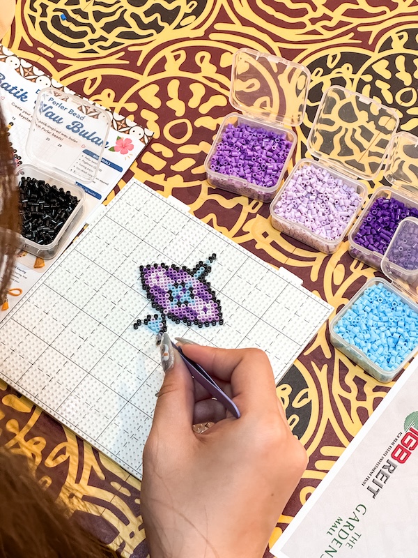 Exploring Local Art 4.0 at The Gardens Mall_Perler Beads DIY Workshop 1