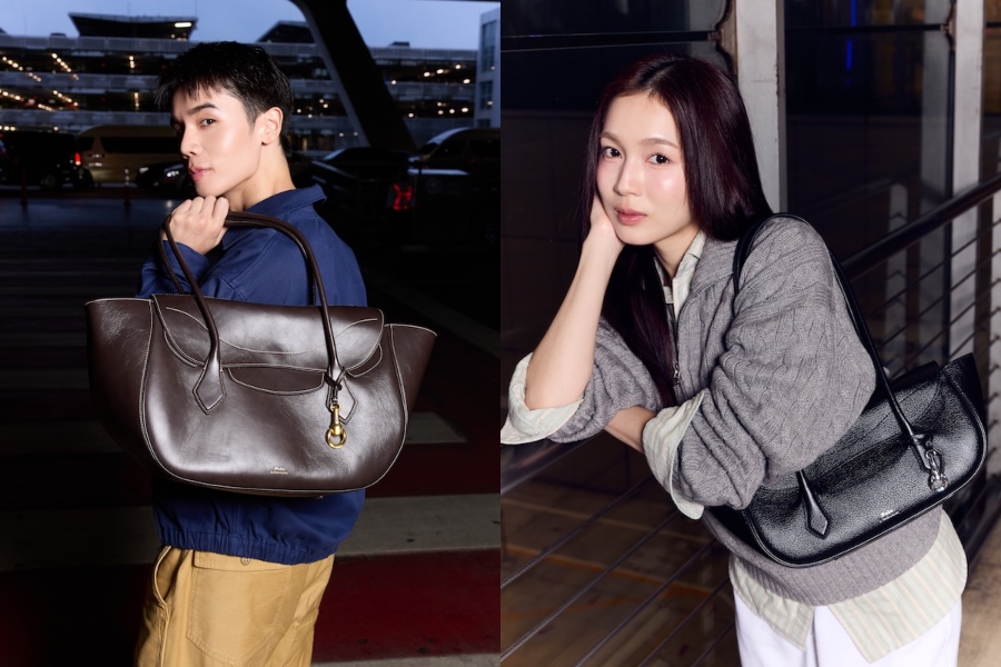Jimmy Potiwihok and Love Pattranite Arrive in Kuala Lumpur for Ralph Lauren Opening