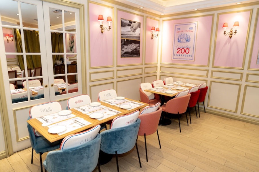 PAUL x evian Lounge Brings French Art de Vivre to Pavilion KL